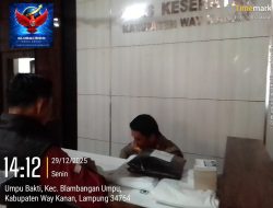 Media Grup Globalindo dan LSM GMBI Distrik Way Kanan Layangkan Surat ke Bupati dan Dinkes Terkait Dugaan Malapraktik.