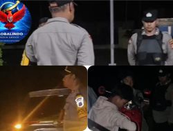 Kapolsek Pangkalan Banteng Pimpin Langsung Penertiban Balap Liar di Jalan A. Yani Sei Rengas